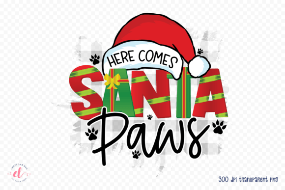 Reviewing Here Comes Santa Paws, Christmas Dog PNG for Embroidery