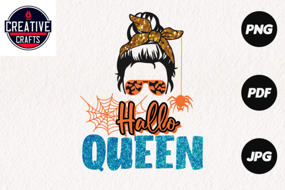 Reviewing the Halloween Sublimation Design Hallo Queen