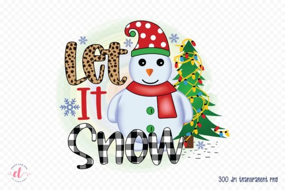 Reviewing the Let It Snow Snowman Sublimation Design
